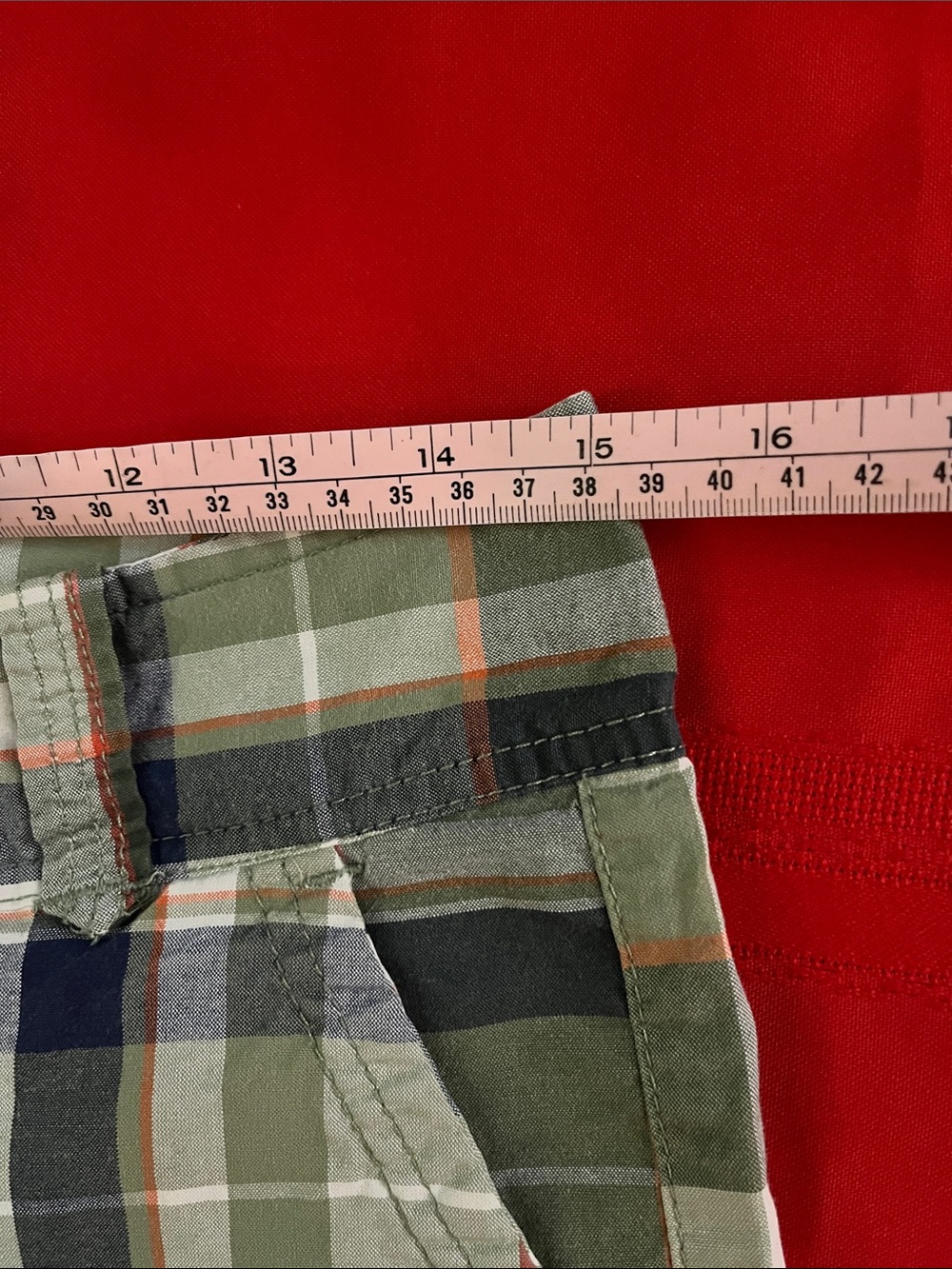 Size 3/4 Aeropostale Plaid Shorts - Picture 4 of 5